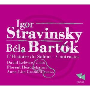 Stravinsky / Bartok - L'histoire Du Soldat Contrastes  CD